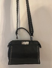 Fendi Black Leather Spy