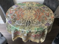 Vintage Asian Tapestry  silk