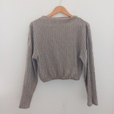 Zara Jumper Small Cropped Long