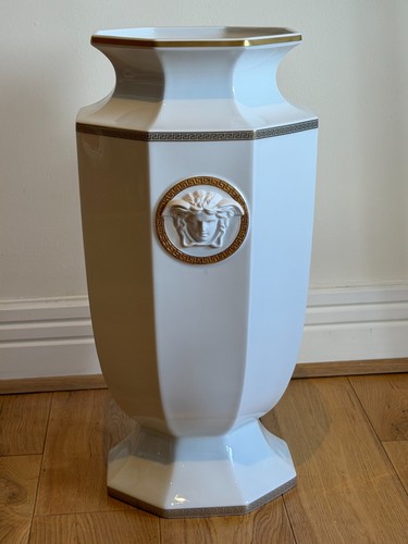 Rare versace gorgona vase 55cm - gorgona,
