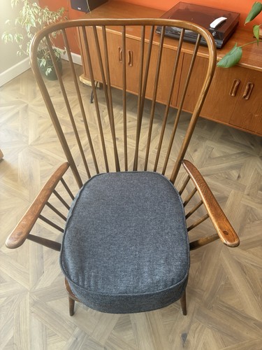 Ercol high back armchair new - back, armchair.