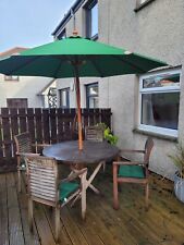 garden furniture set used