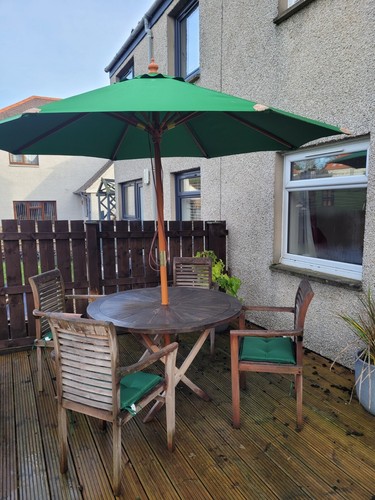 Garden furniture set used - garden,