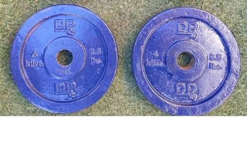 Cast iron weight plates - dp,