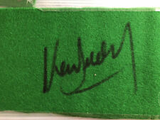 Snooker Signed Ken Doherty Cloth