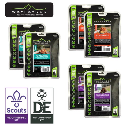 Wayfayrer camping food meals - wayfayrer,