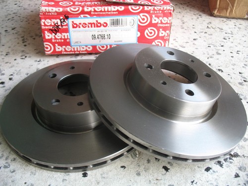 Pair brake discs front - brake, *