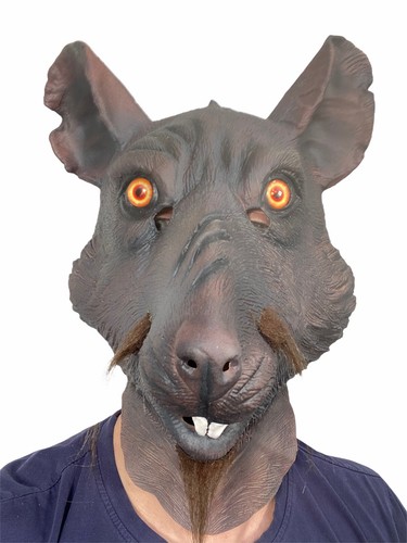 Rat mask hero splinter ninja - mask,