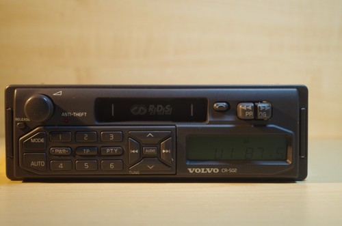Volvo 502 cassette radio - volvo,