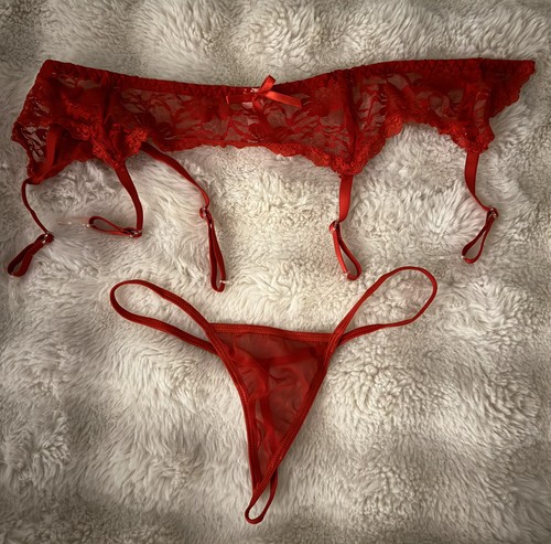 Sexy red sheer flower - sexy,
