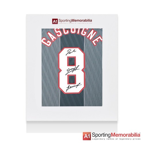 Paul gascoigne signed england - gascoigne,