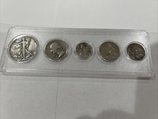 1938 U S MINT SET-90% SILVER. 