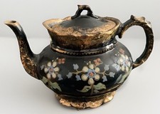 Victorian Black Gold Gilt