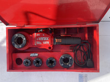 VIRAX 1375 Portable Threader, Handheld Pipe Threading Machine  240 Volts