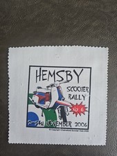 Hemsby Winter Warmer Scooter Rally Patch 2006 Not Paddy Smith Vespa Lambretta