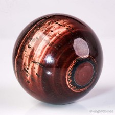 40g30mm Red Tiger Eye Sphere