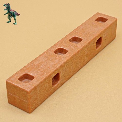 Playmobil brown beam connector - playmobil, beam-connector