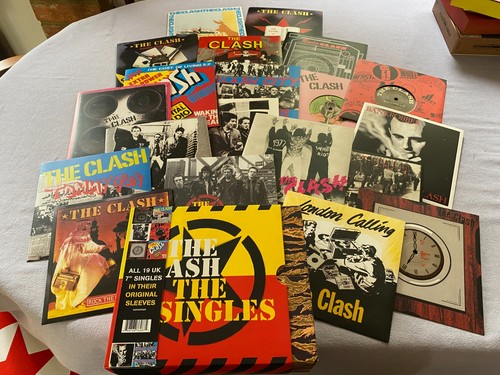 Rare clash singles box - clash,
