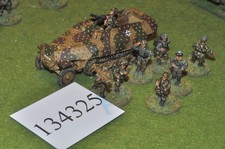 20mm WW2 / german - half track & 8 infantry - (134325)