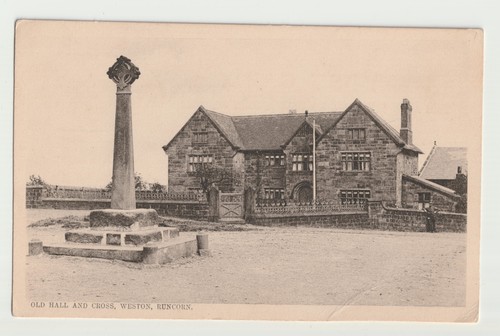 Runcorn postcard weston cross - runcorn,