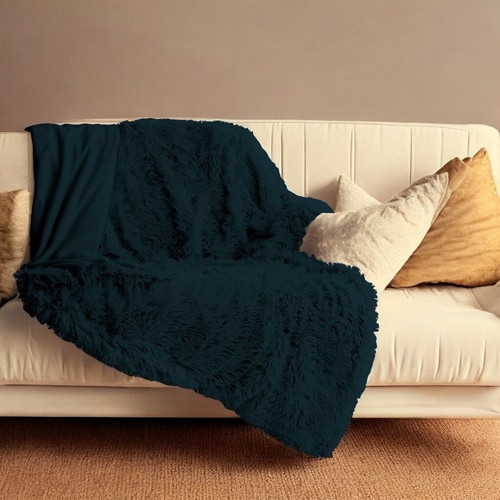 Fluffy long fur fleece - fur, blanket