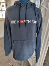 THE NORTH FACE MID BLUE HOODIE UK M