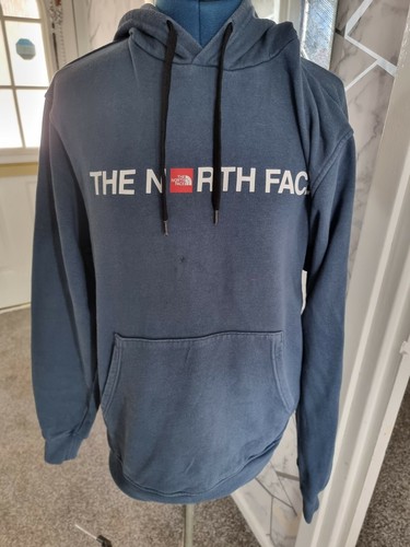 The north face mid - blue, hoodie