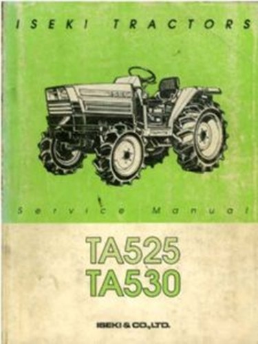 Iseki tractor ta525 ta530 - tractor,