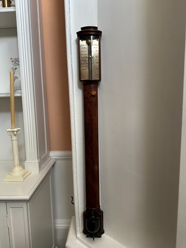 C18th style stick barometer