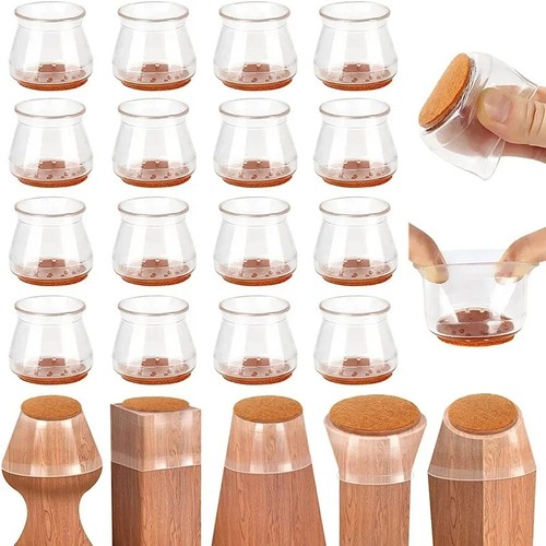 Silicone chair leg caps - chair, floor