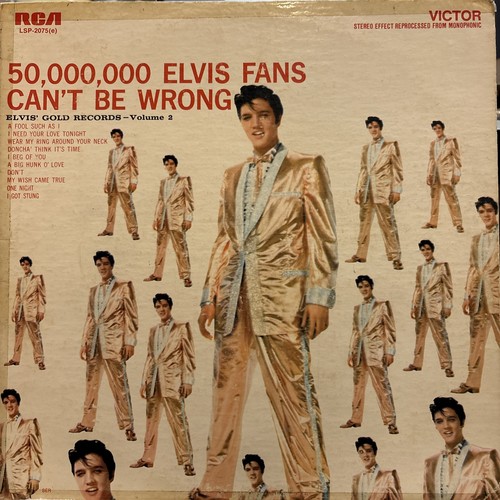 Elvis presley gold records - presley,