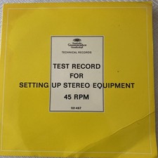 Test Record For Setting Up