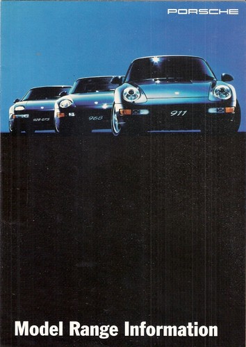 Porsche range 1994 uk - porsche, 1994-95