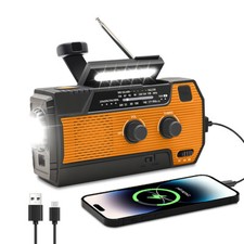 Solar Hand Crank Radio 4000mAh