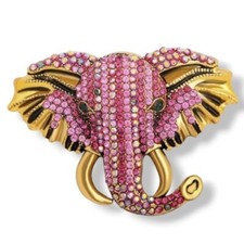 Vintage Style Elephant Brooch