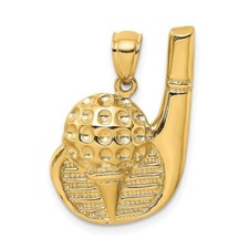 14k yellow gold golf - 14k,