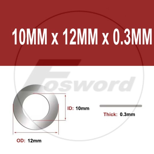 Shim washers stainless - shim, a2