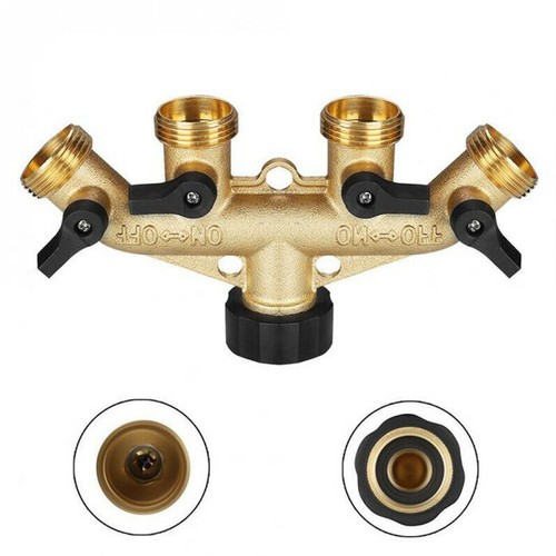 Way adaptor garden tap - 4-,
