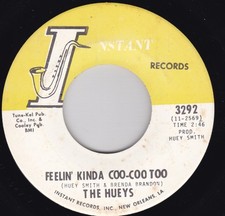 Soul / R&B--The Hueys ‎– Coo-Coo Over You / You Ain't No Hippie - HEAR !!