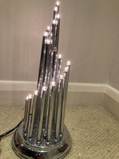 Next Table Candle Lamp Silver