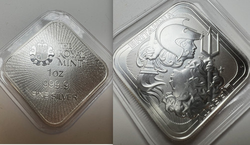Royal mint silver britannia - silver,