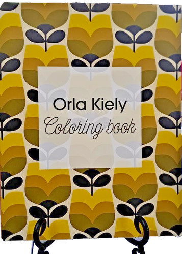 Orla kiely coloring book - coloring, retro