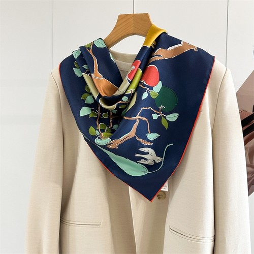 100 mulberry silk scarf - silk,