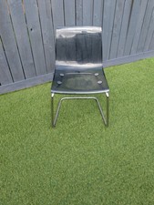 IKEA GREY CHROME CHAIR