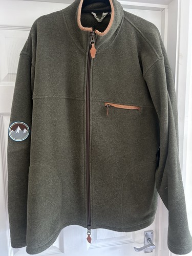 Orvis full zip fleece jacket - orvis,