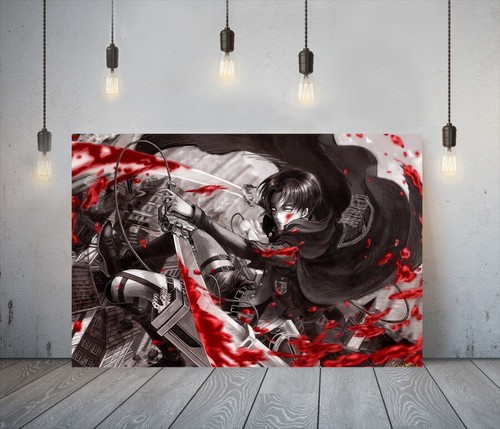Attack titan deep framed - on,