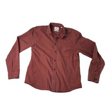 Billy Reid Mens Button up Shirt plaid standard fit Size M Pre Owned