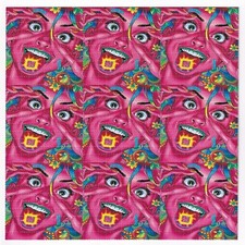 Acid Girl 9 Panel Blotter Art