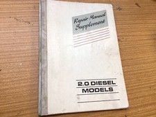 Austin Rover Maestro Montego 2.0 diesel repair supplement AKM6308 USED