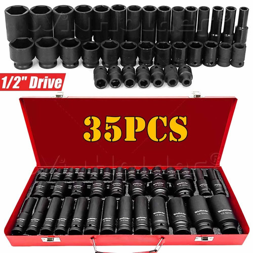 35pcs thin wall deep - wall, impact